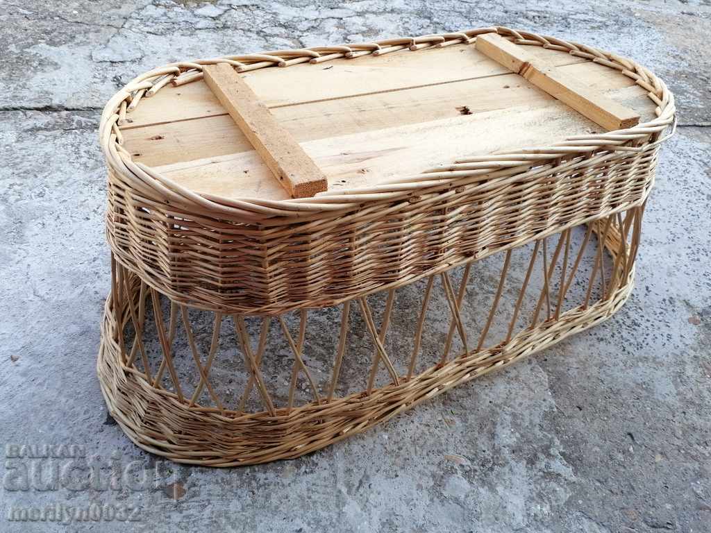Wicker cot baby basket reed basket paner PRC - 5