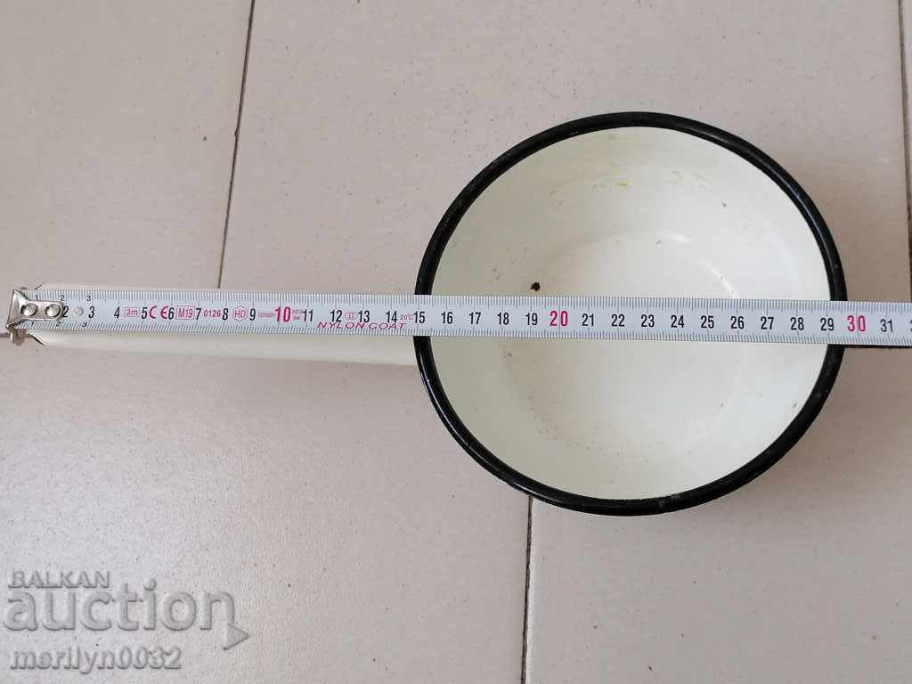 Delivery of Old enameled dish, frying pan with enamel NRB Delivery of Old enameled dish, frying pan with enamel NRB