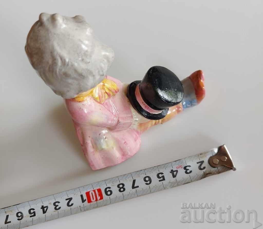 100-YEAR-OLD PORCELAIN FIGURE STATUTE MARKING - 5 100-YEAR-OLD PORCELAIN FIGURE STATUTE MARKING - 5