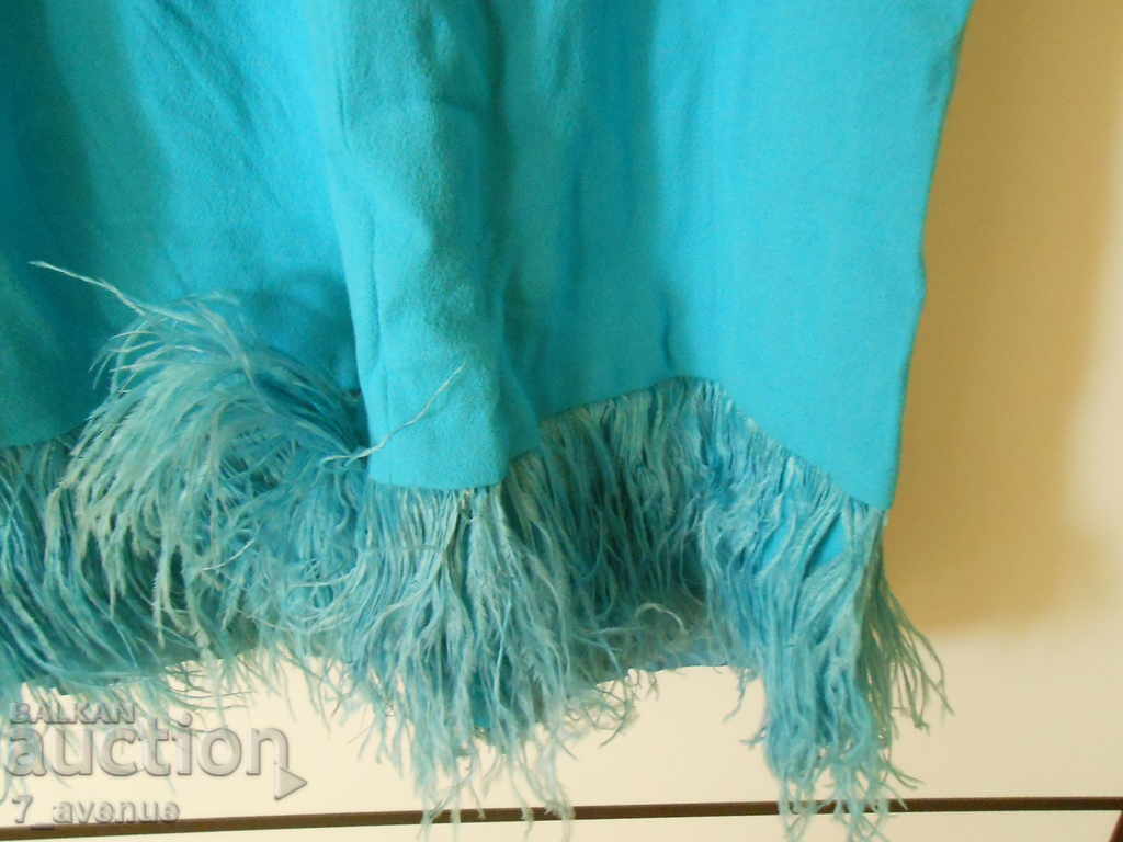 ROCHIE cu PENA, veche, cabaret, cochetă VINTAGE 10.2020 - 6 ROCHIE cu PENA, veche, cabaret, cochetă VINTAGE 10.2020 - 6