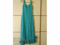 DRESS with FEATHER, old, cabaret, chic VINTAGE 10.2020