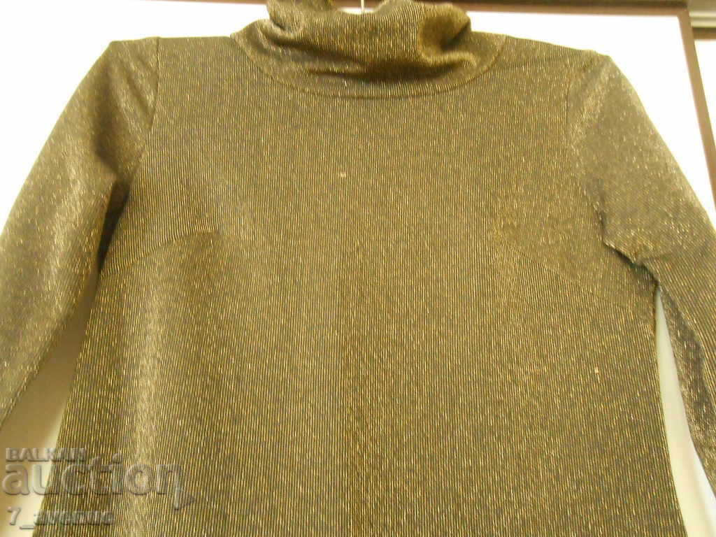 DRESS with gold thread, ankle length VINTAGE, 10.2020 - 5 DRESS with gold thread, ankle length VINTAGE, 10.2020 - 5