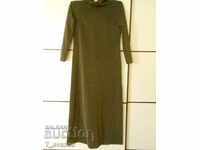 DRESS with gold thread, ankle length VINTAGE, 10.2020