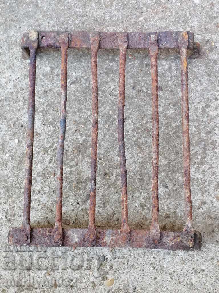 An old hand-forged grill, a steak, wrought iron - 7 An old hand-forged grill, a steak, wrought iron - 7