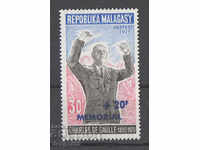 1972 Мадагаскар. 2 г. от смъртта на президента Шарл дьо Гол.