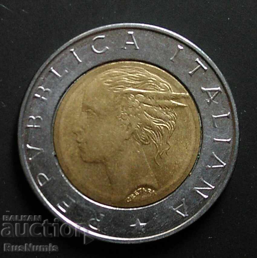 Italia. 500 GBP 1993 Banca Centrală. cu preț 3.50 BGN | € 1.79 Italia. 500 GBP 1993 Banca Centrală. cu preț 3.50 BGN | € 1.79