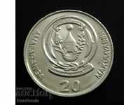 Ρουάντα 20 φράγκα 2003 UNC.