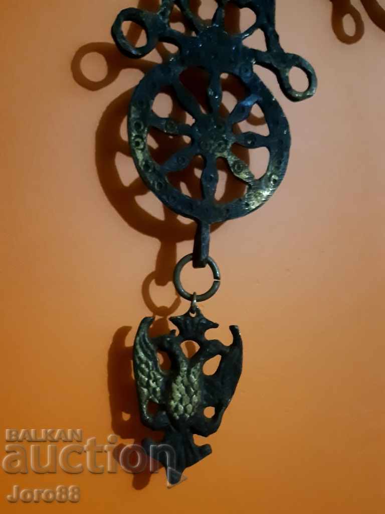 Licitație Cruce mare de bronz Austria din secolul XIX