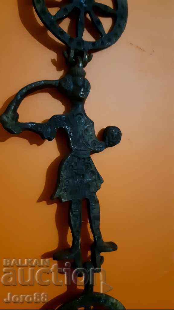 Cruce mare de bronz Austria din secolul XIX - 7