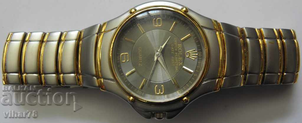 MEN'S QUARTZ WATCH ROLEX-REPLICA with price 29.99 BGN | € 15.33 MEN'S QUARTZ WATCH ROLEX-REPLICA with price 29.99 BGN | € 15.33