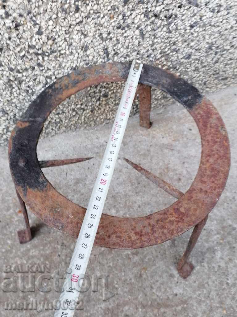 An old hearth for grilling wrought iron pyrosty - 5 An old hearth for grilling wrought iron pyrosty - 5