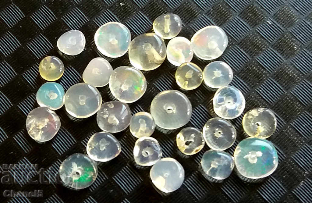 LOT OF NATURAL ETHIOPIAN OPALES - 2.20 carats (21)