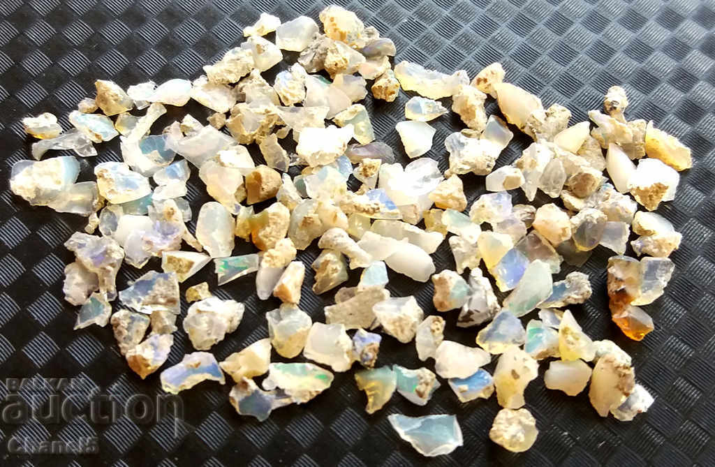LOT OF NATURAL ETHIOPIAN OPALES - 10.05 carats (78)