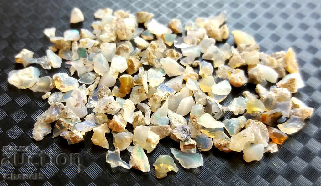 LOT OF NATURAL ETHIOPIAN OPALES - 10.15 carats (79)