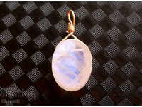 MEDALLION NATURAL MOONSTONE - 3,15 καράτια (13)