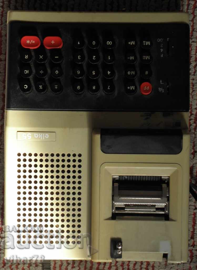 Delivery of OLD ELECTRONIC CALCULATOR "ELKA - 55" Delivery of OLD ELECTRONIC CALCULATOR "ELKA - 55"