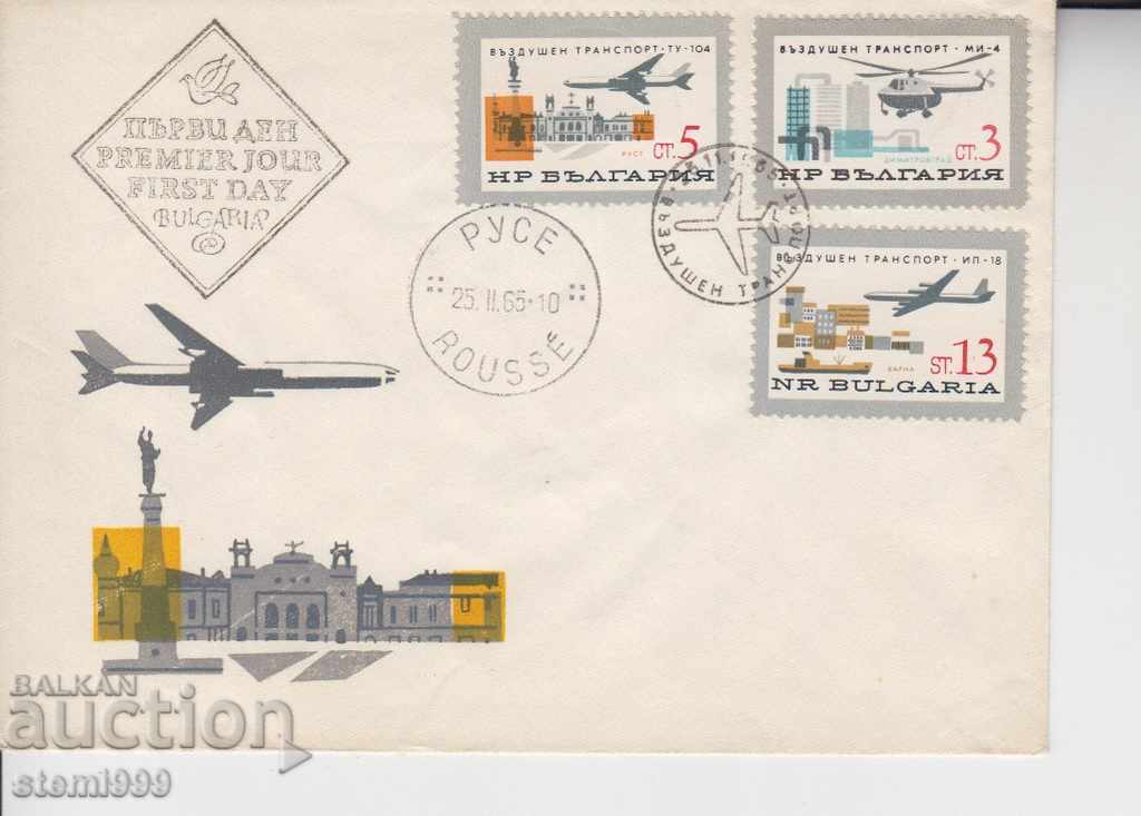 First Day Mail Envelope Aircraft Aviation