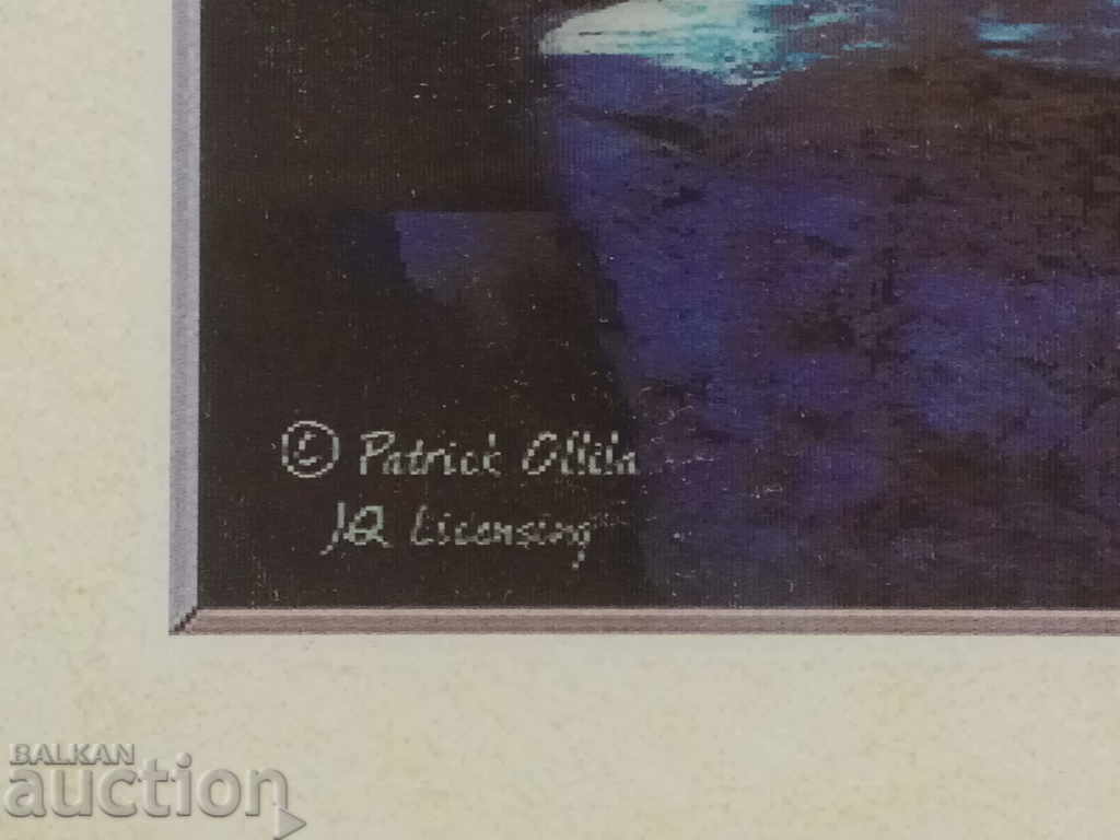 Auction  Wolf 3D painting by Patrick Ollila