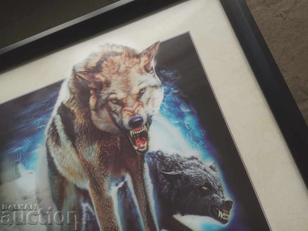 Wolf 3D painting by Patrick Ollila - 5