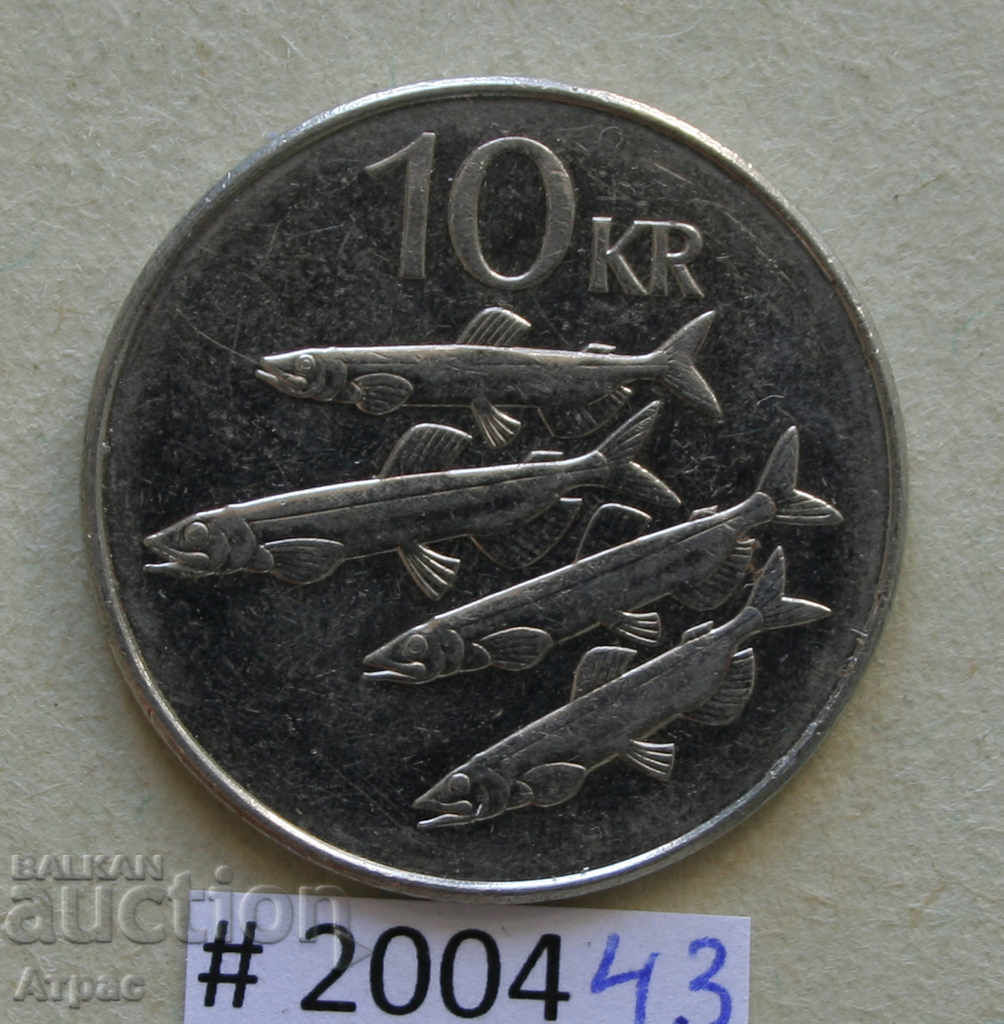 10 kroner 2006 Iceland