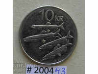 10 крони  2006   Исландия
