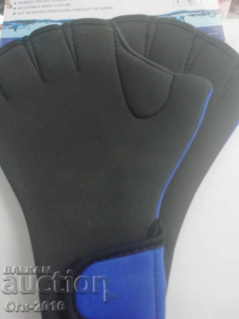 Mănuși de înot din neopren Gressi - 5