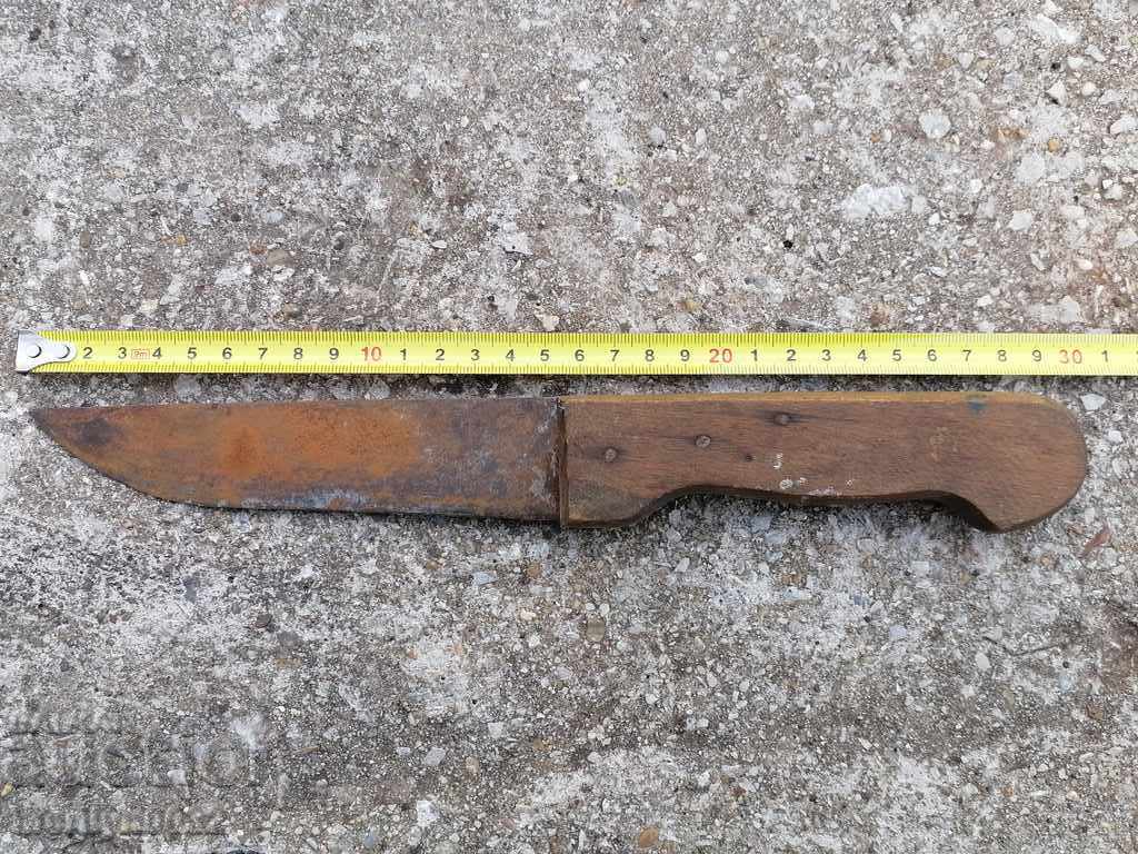 Old butcher knife, karakulak, shank - 6 Old butcher knife, karakulak, shank - 6