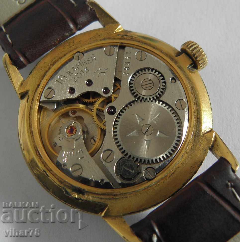 GOLDEN MEN'S Wristwatch ROCKET-20 microns - 6 GOLDEN MEN'S Wristwatch ROCKET-20 microns - 6