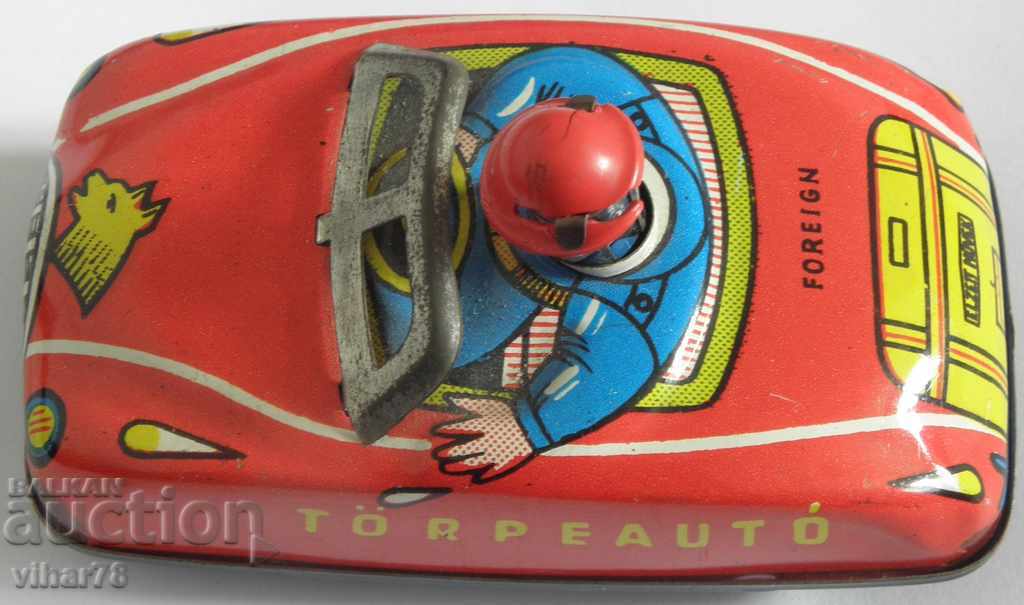 Auction  Children's sheet metal toy car