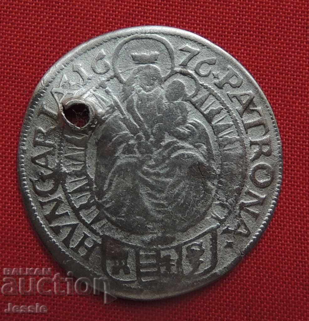 6 Kreuzers 1676 LEOPOLD I Austria-Hungary - Hungary PRESSBURG with price € 13.75 | 26.89 BGN