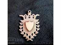 Burmese silver Heraldry coat of arms