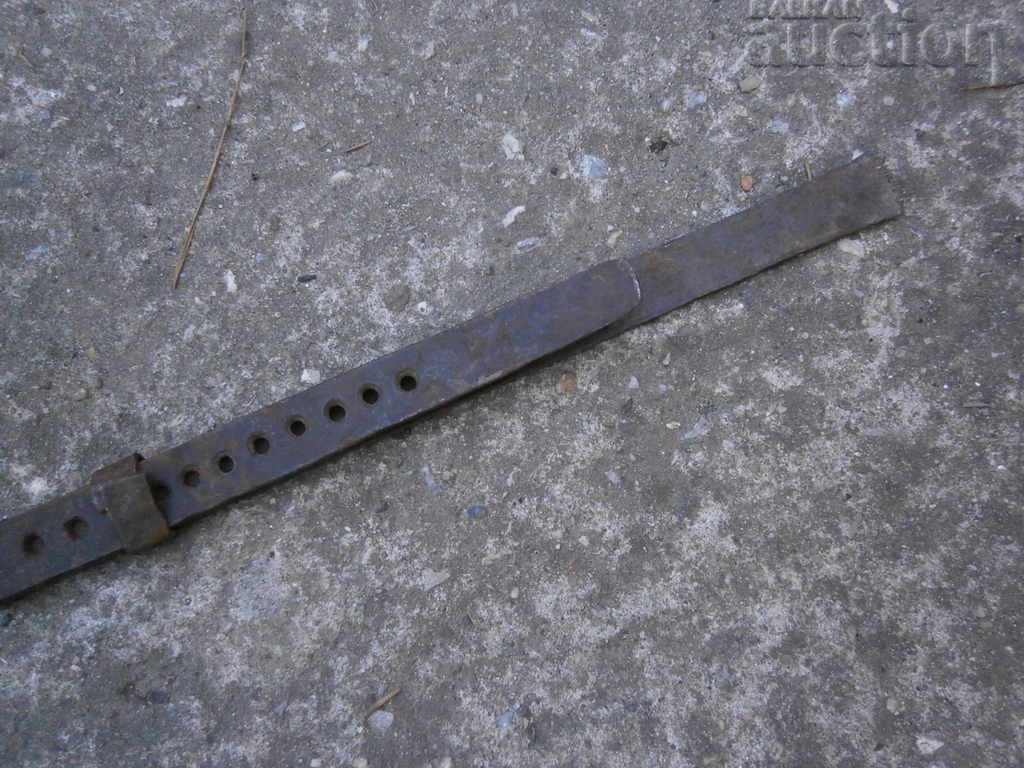 Auction antique hand forged yardstick measure for loom Auction antique hand forged yardstick measure for loom