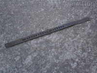 antique hand forged yardstick measure for loom