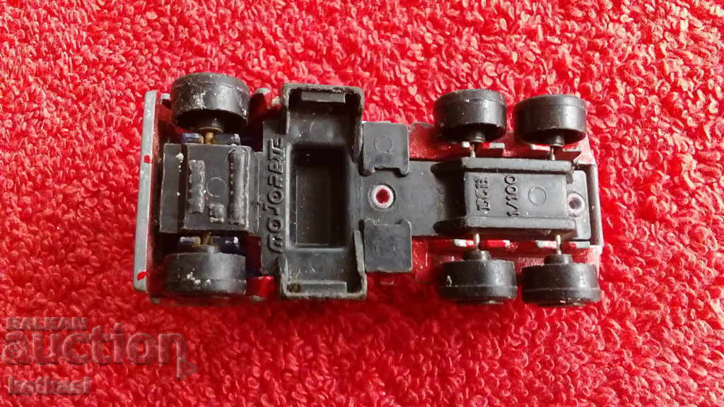 Small old metal truck Tir 1/100 Majorette - 6