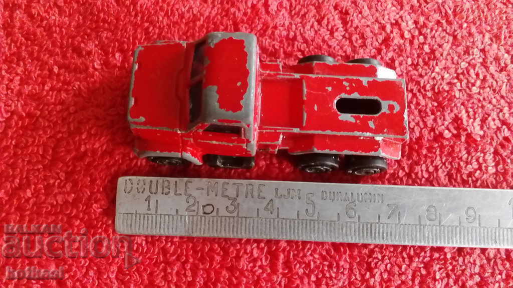Small old metal truck Tir 1/100 Majorette
