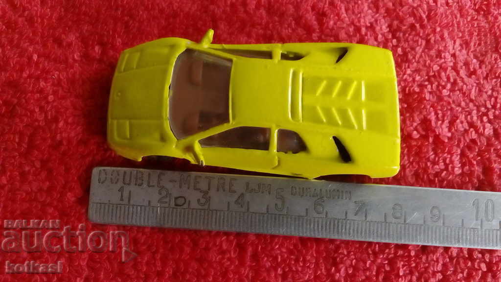 Old small metal sports car Old small metal sports car