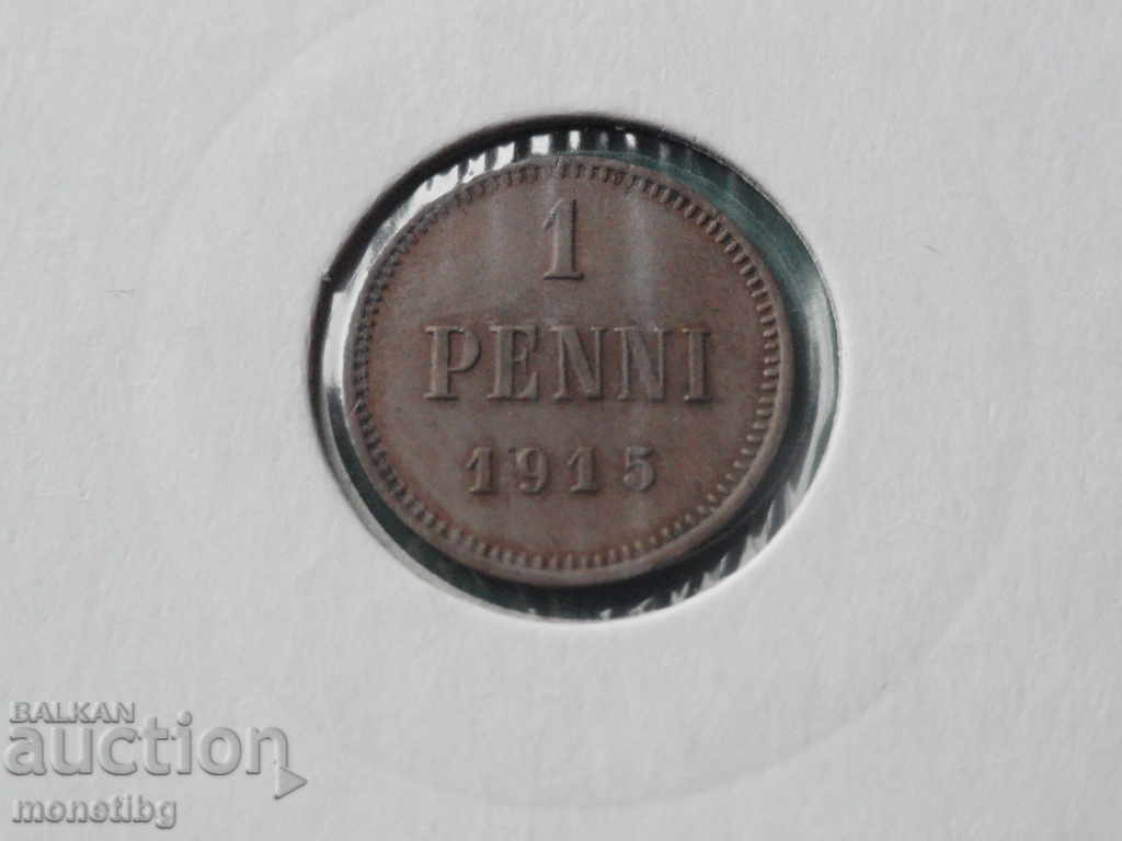 Russia (for Finland) 1915 - 1 penny - 5