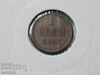 Russia (for Finland) 1915 - 1 penny