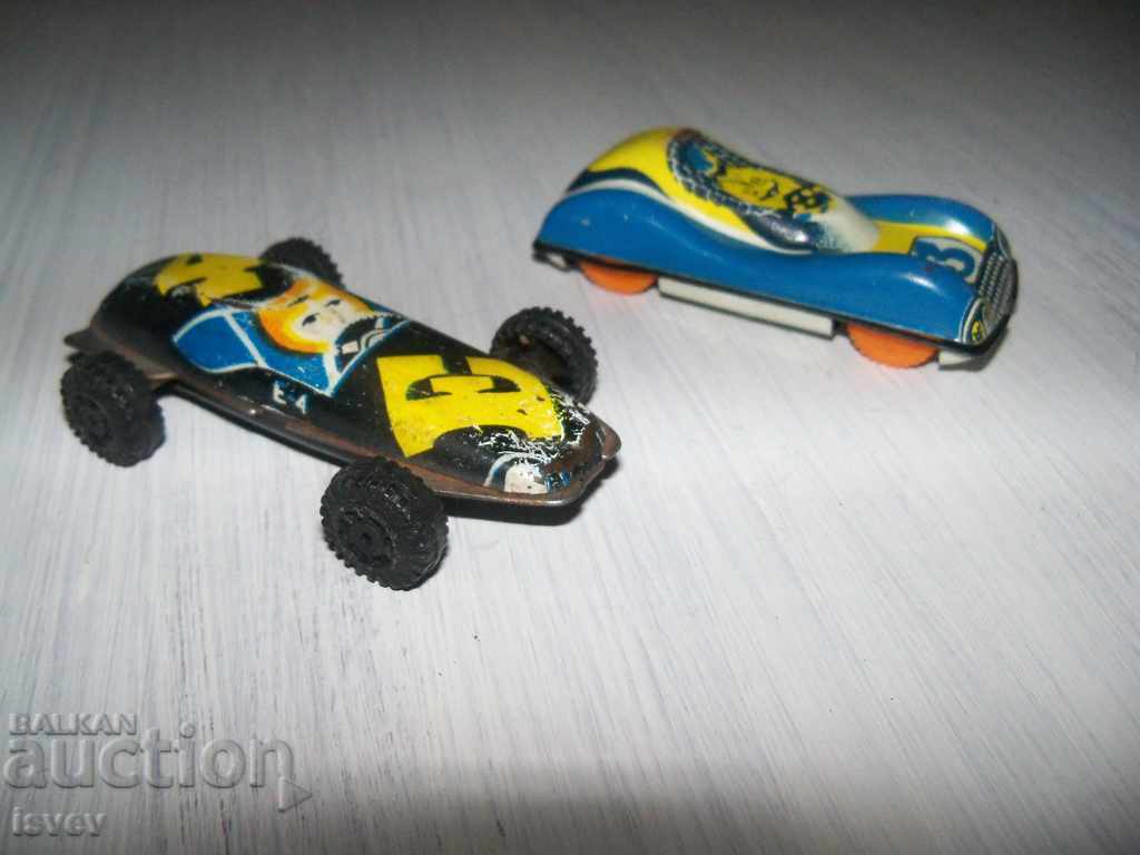 Two small tin carts from the time of the sots - 6 Two small tin carts from the time of the sots - 6