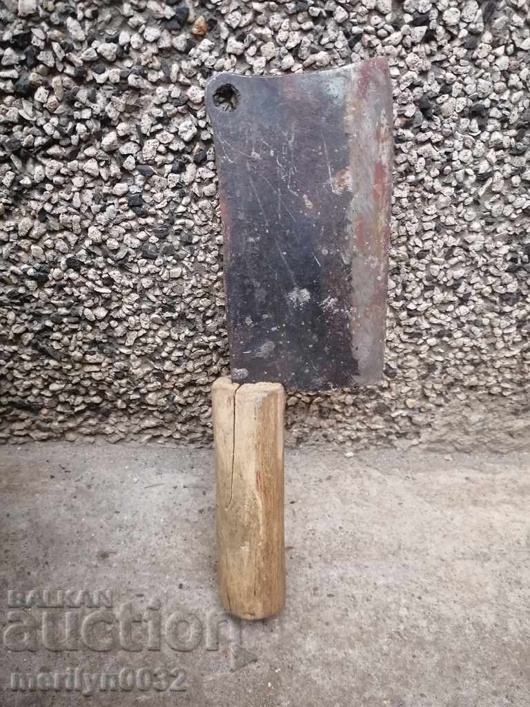 Auction Hand forged saber, blade, knife, top Auction Hand forged saber, blade, knife, top