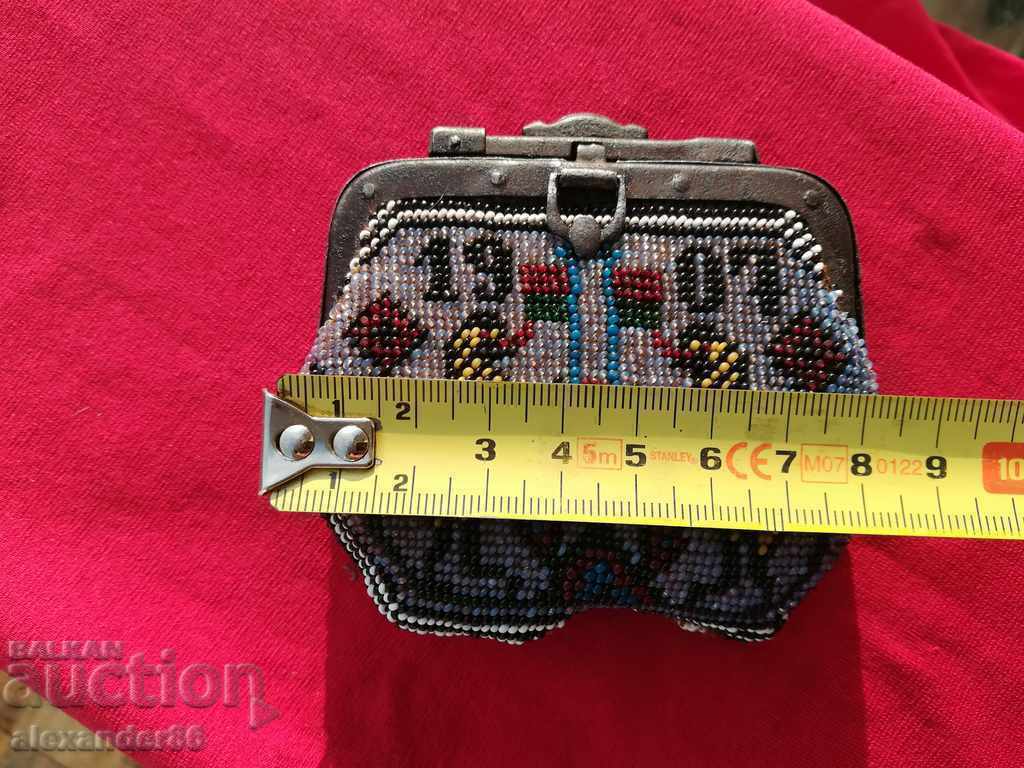 Old beaded purse 1907 - 7