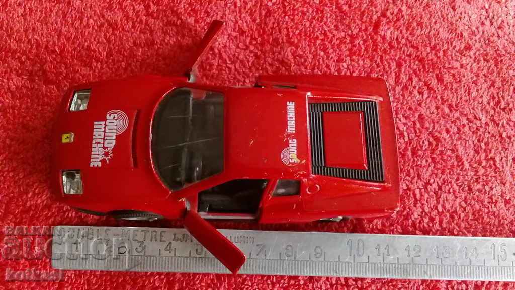 Old metal car FERRARI Old metal car FERRARI