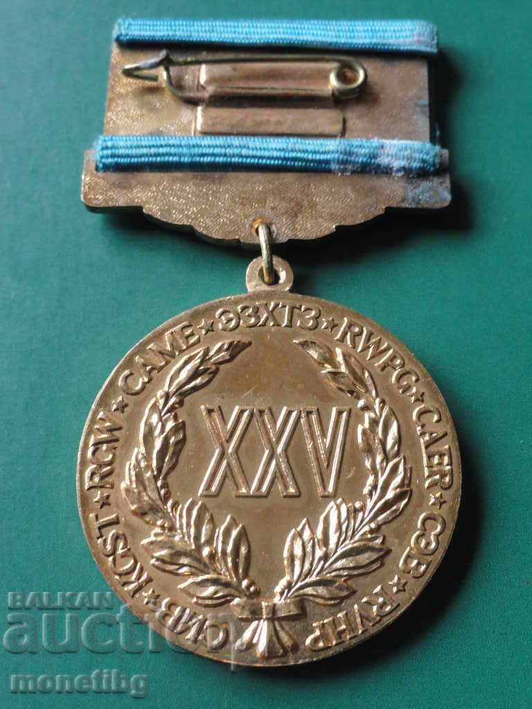 Медал ''25 години СИВ'' (1949-1974) R - 6