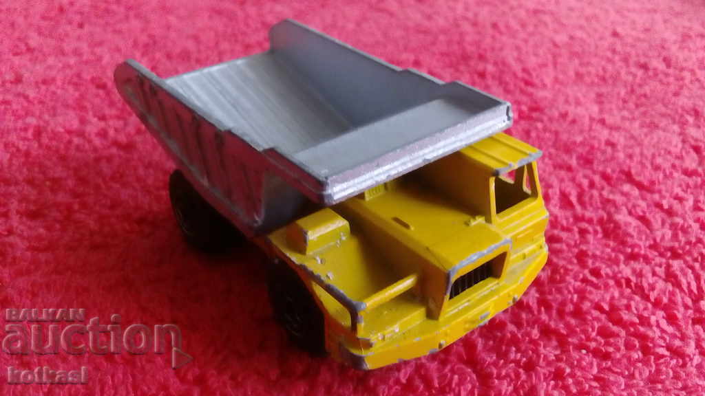 Old metal dump truck 1/100 MAJORETTE CARRIERE - 7 Old metal dump truck 1/100 MAJORETTE CARRIERE - 7