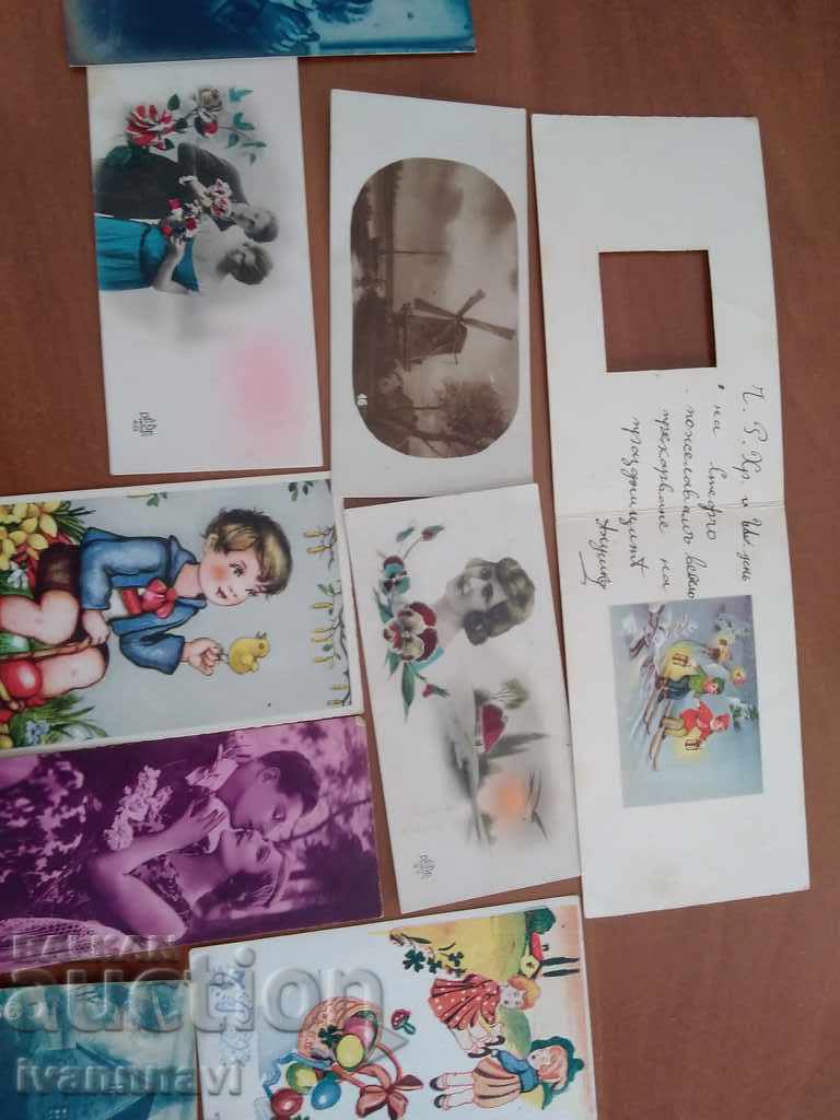 Old mini cards 1914-1930 9 pieces with price 10.00 BGN | € 5.11