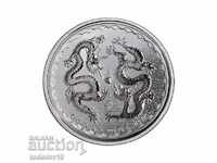 Argint 1 oz Two Dragons 2018