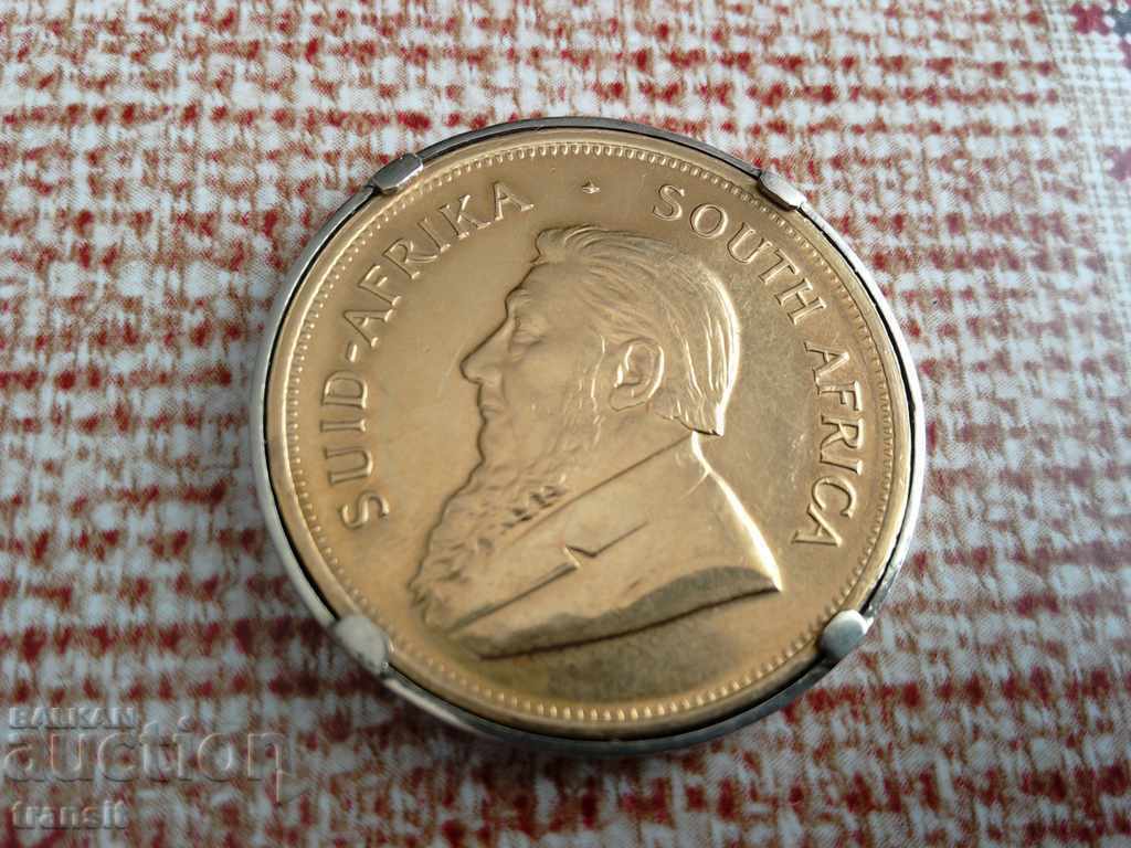 Krugerrand gold coin 1 oz. Pure gold coin 1979