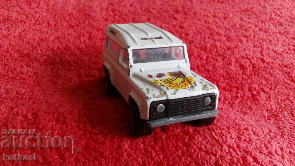 Auction Old metal car Jeep 1/60 MAJORETTE LAND ROVER Auction Old metal car Jeep 1/60 MAJORETTE LAND ROVER