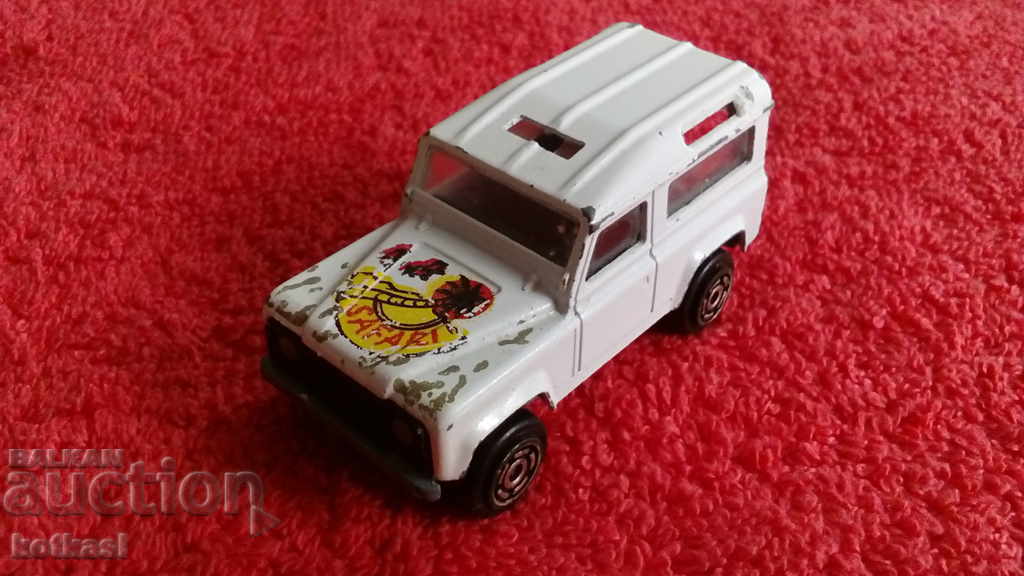 Old metal car Jeep 1/60 MAJORETTE LAND ROVER - 7 Old metal car Jeep 1/60 MAJORETTE LAND ROVER - 7