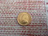 Krugerrand 1/10 oz pure gold coin1984